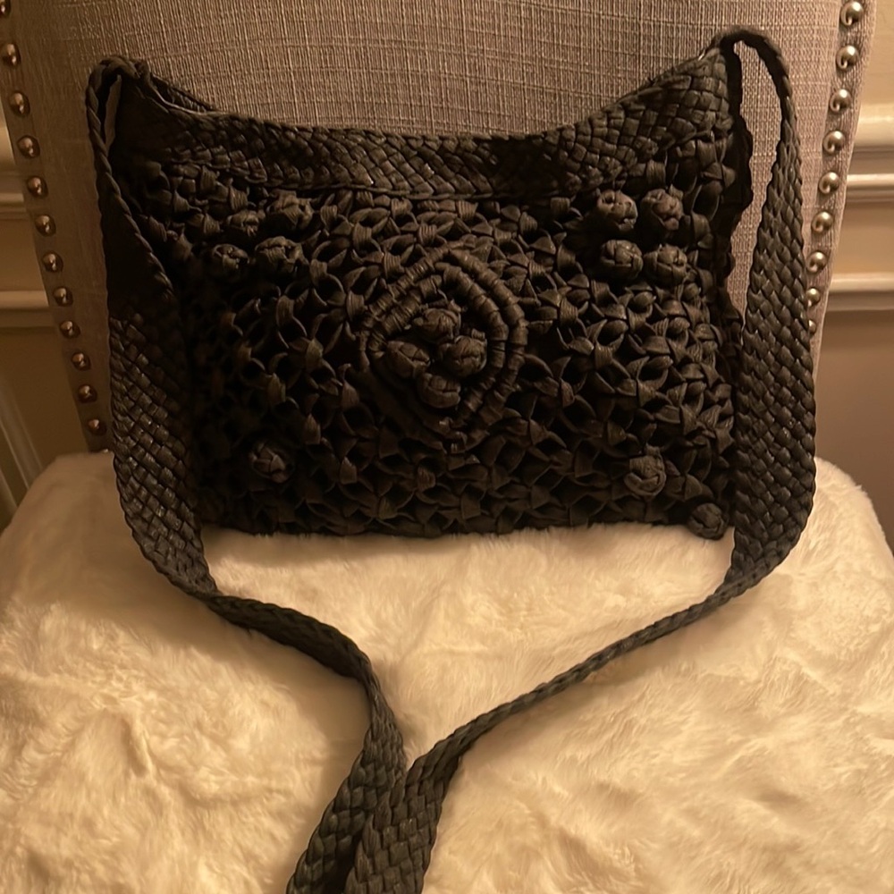 Hobo International Crochet Crossbody - Picture 1 of 7